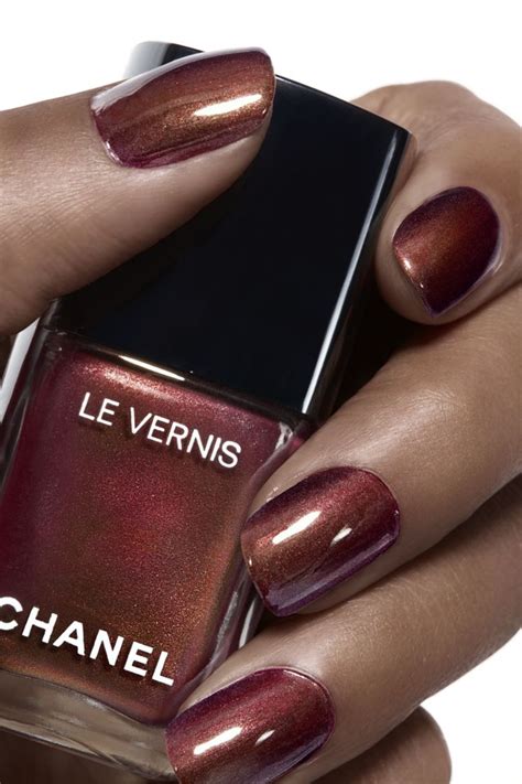 chanel opulence nail polish uk|Chanel nail polish colour chart.